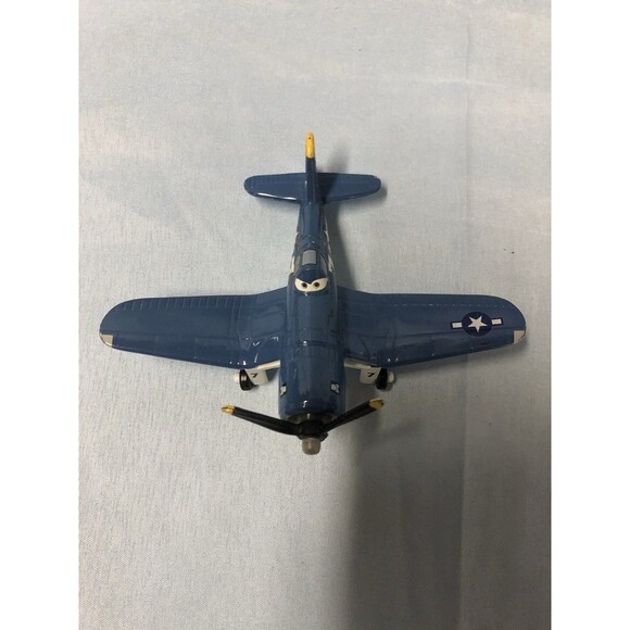 Lot 13 Vintage Toy Model Airplanes Helicopter Cast Iron, Die Cast Metal,Plastic - Picture 8 of 9